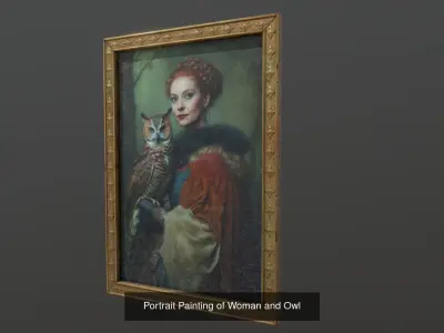 Fantasy Portraits 3D Model Collection