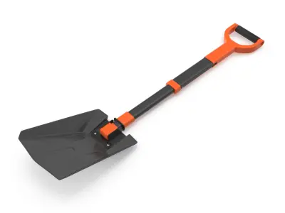Shovel 3D model 11