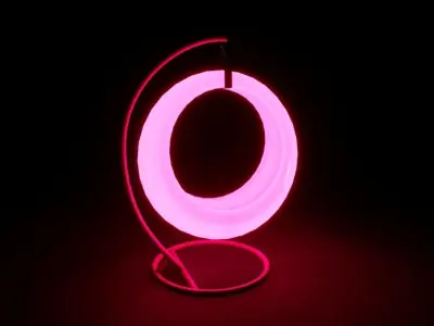 Led Swing Chairs Low-poly 3D model