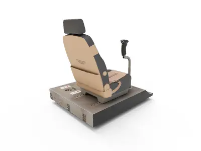 Pilot Seat 3D model