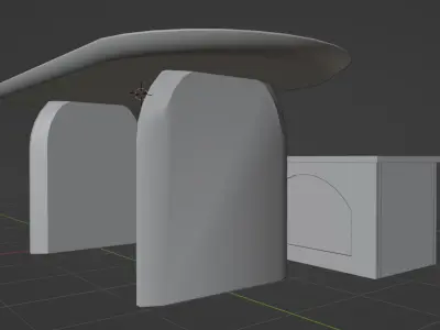 Dishon Dining Set by Path Design Free 3D model