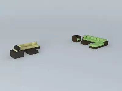 Outdoor furniture Free 3D model purchase