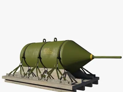 Daisy Cutter Bomb BLU-82B 3D model