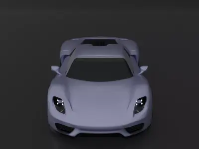 PORSCHE 918 Free 3D model