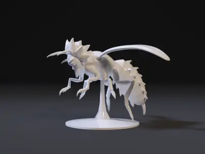 Rick hornet 3D print model
