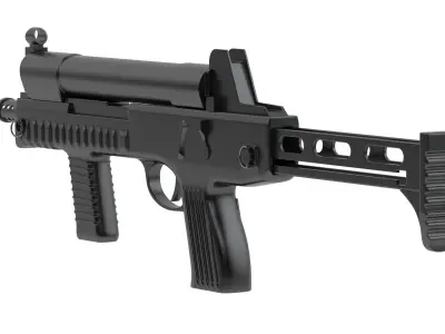 CF-05 Submachine gun 3D model