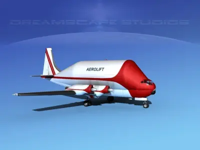 Aero Spacelines Super Guppy V03 3D model