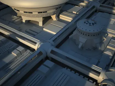 Future City Maya 3D model
