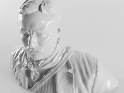 Franklin Delano Roosevelt 3D print model