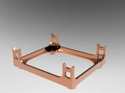 Retention mechanism Free 3D model