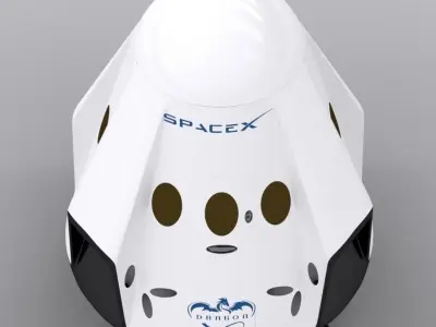 Dragon Space - X 3d model vray 3ds max 3D model