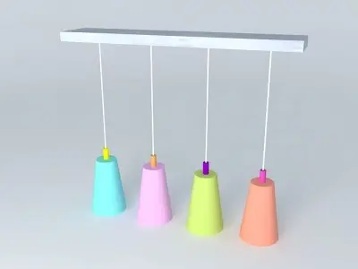 lustre ceiling lamp Free 3D model