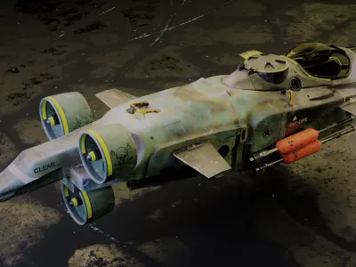 Avatar2 The Way of Water Mako submarine 3D model