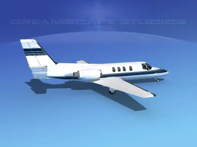 Cessna 500 Citation I V05 3D model