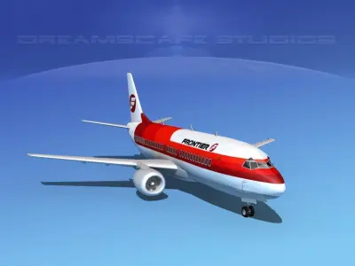 Boeing 737-300 Frontier 1 3D model
