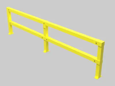 Railing 003 3D model
