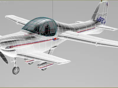 Eagle 150 Low-poly 3D model