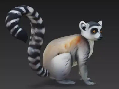 Lemur 3D model