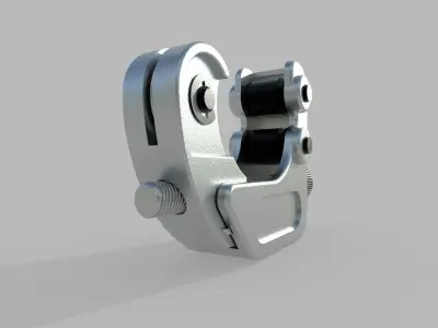 Pipe Cutter M6 Low-poly 3D model