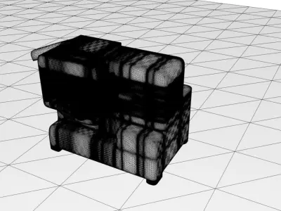 cinema machine Free 3D model