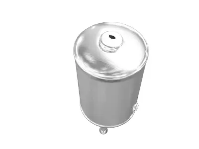 Ozone Tank Low-poly 3D model