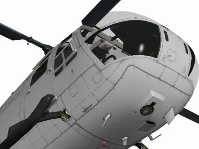 MBB BO-105 3D model purchase