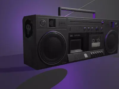 Radio 3D model
