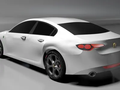 Alfa Romeo 169 3D model