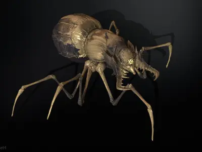 Scorobey Low-poly 3D model