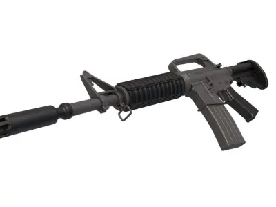 XM177 Carbine 3D model