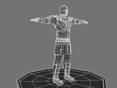 Knight King 3D model