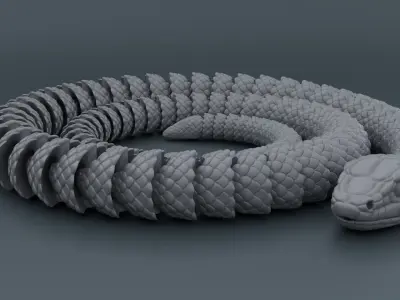 flixable RattleSnake 3D print model