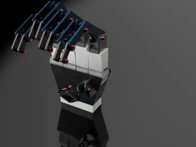 Robotic Hand 3D model
