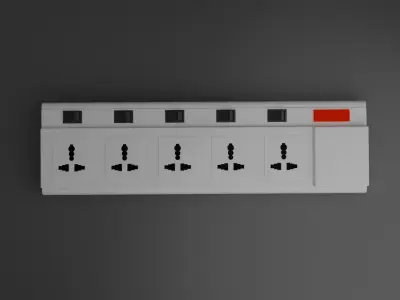 3d Switch Board Model Free 3D model