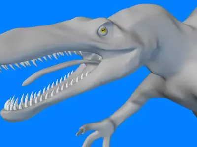 Suchomimus Dinosaur 3D model