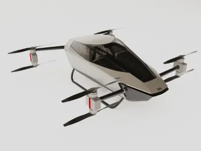 Xpeng Flying Car 3D model