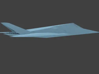 Lockheed Have Blue XST 3D print model
