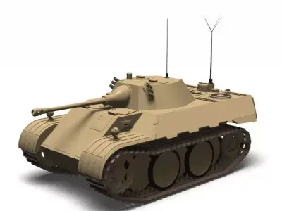 VK1602 Leopard 3D model