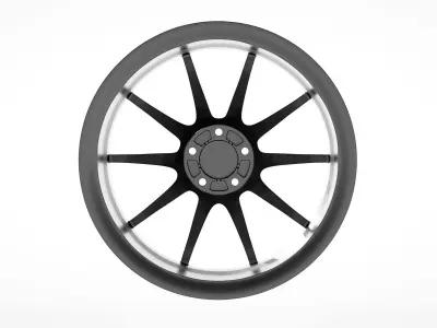 HRE P104SC Low-poly 3D model