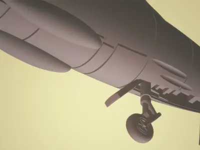 HAWKER HUNTER F4 AND F5 1-72 SCALE HIGHLY DETAILED MODEL 3D print model