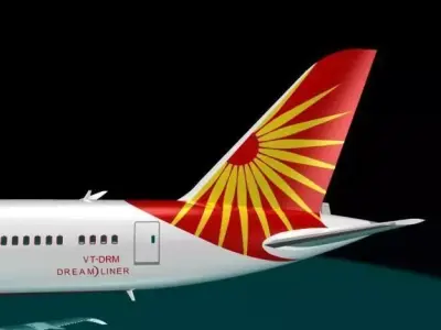 Air India 787 - 8 Dreamliner 3D model