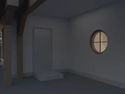 Small guest summer house Free 3D model