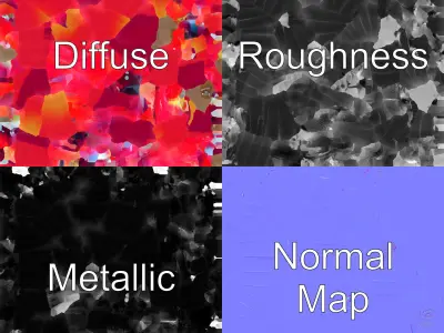 Classic Hot Air Balloon Sunset Gradient model pack Low-poly 3D model