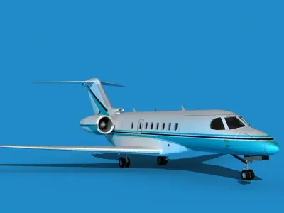 Cessna Citation C700 Longitude V13 3D model