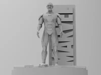 Stan Lee 2018 3D Model Ready to Print STL 3D print model