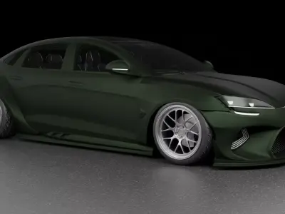 BYD Seal 2024 Military  3D model