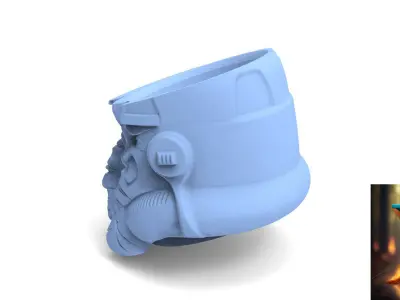 Deathtrooper Matte for 3d printing 3D model
