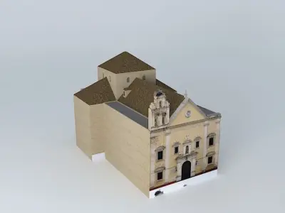 Church of Carmen de San Fernando Cádiz Free 3D model