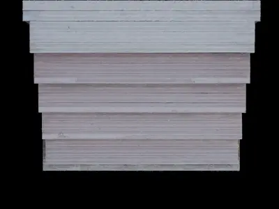 Wooden Staircase 3D model