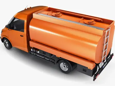 Generic Light Truck Tank M 1 3D model